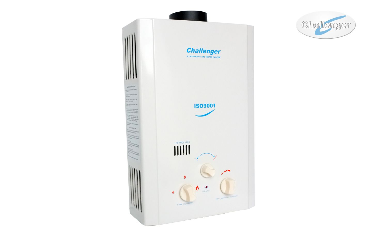 Challenger 5L LPG Gas Water Heater Califont CE Certified